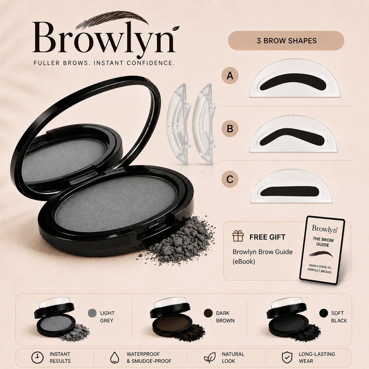 BROWLYN™ - Des sourcils parfaits en 5 secondes