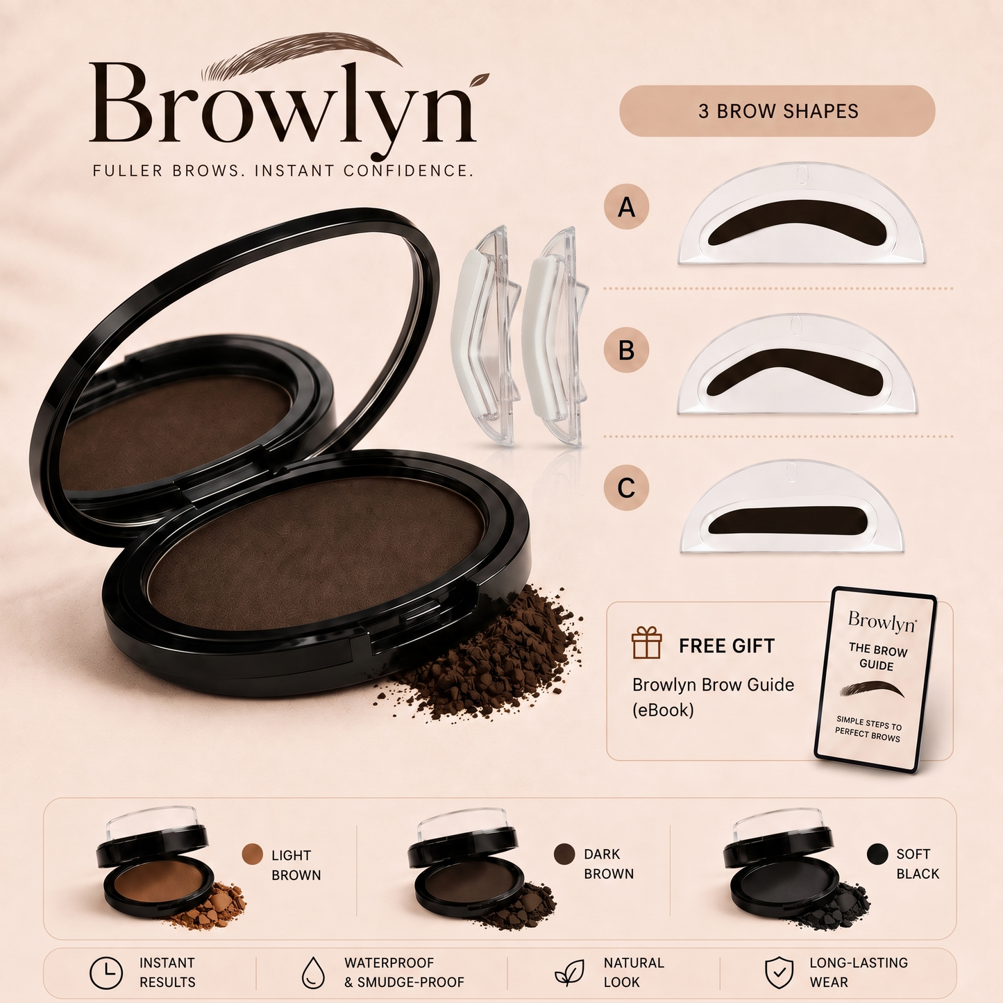 BROWLYN™ - Des sourcils parfaits en 5 secondes